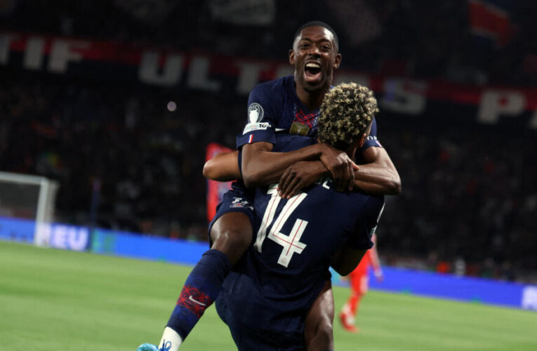 Ousmane Dembélé named player of the year in France for second straight year