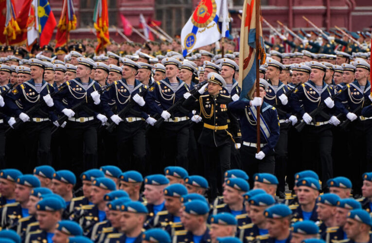 Week in pictures: Met Gala, Russia’s Victory Day parade and the far right makes gains in the UK